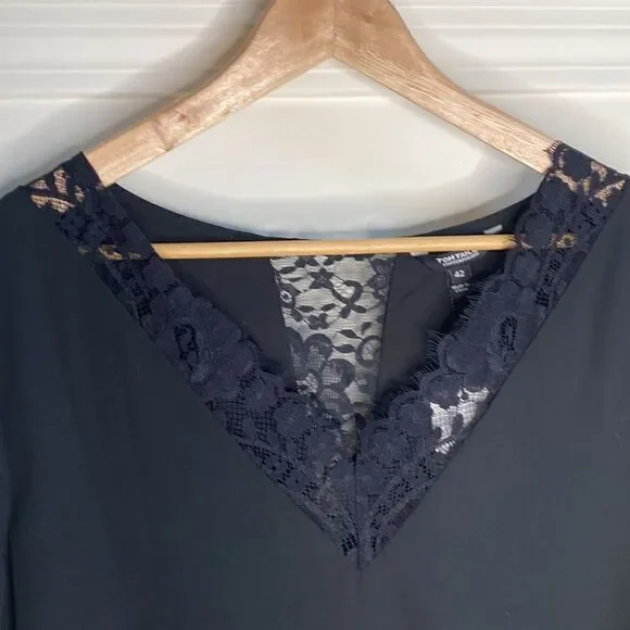 NWT Tom Tailor Black Sheath Dress with Bell Sleeves​ - Picture 8 of 15